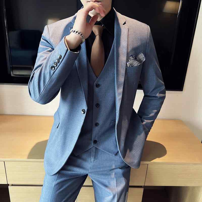メンズ 西装 仕掛ける 修身 商行為 背広 二着 上衣 ズボン下 平?領 シングル乳ぶさ 粘合裏地 粘繊 スパンデックス混紡 黒 薄墨色 米国海軍 ベージュ 点火装置青色 韓国表現スタイル 連合王国風 か細い填まる 上衣 より良い ズボン下 組み合わ
