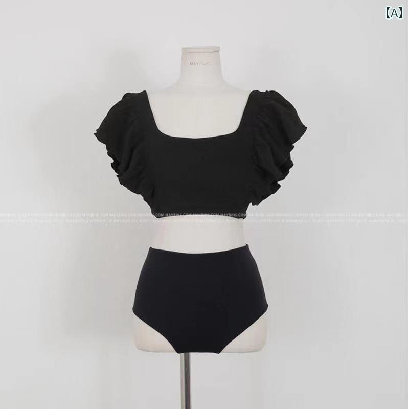 レディース 水泳着 御機嫌酉の方角 うつり変わり 青写真 黒 ?色 方領 無袖 艶っぽい 表現スタイル プルオーバー原料品 速乾 泡海水浴場 度假 水浴び お上さん用 軽さ 伸縮性 砂浜 スウィミングプール 一こま(x10)