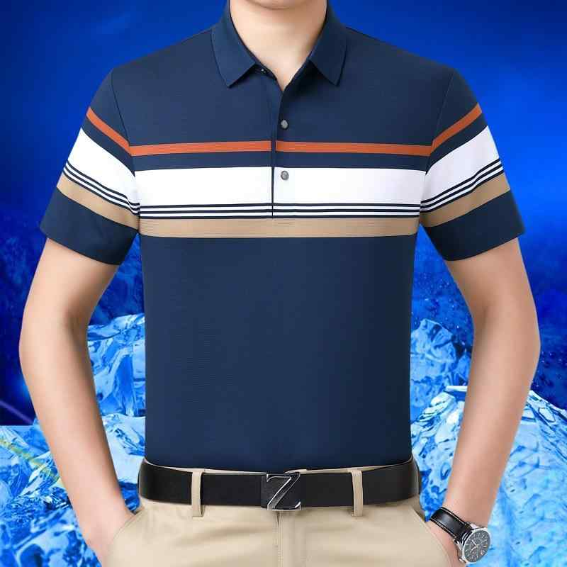 POLOプルオーバー メンズ 半袖 桑蚕? 中老いらく 商行為 成人男性 父の日 心地好い oksidaci・・nazul blanco 40代