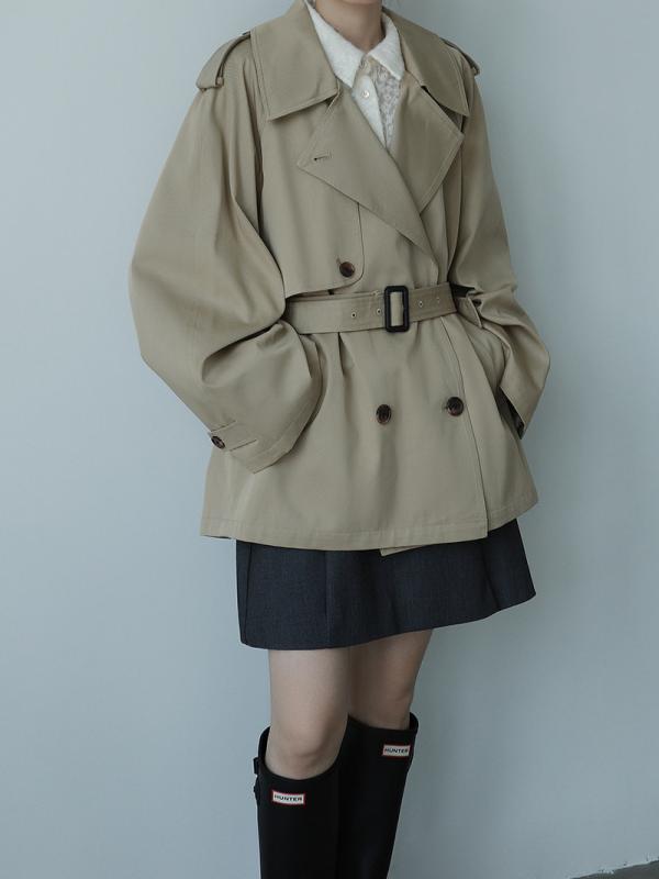 アウター 日系 春夏 流行り物 ゆったり フレンチ伸び伸びする感 慵?風 トレンチコート レディース