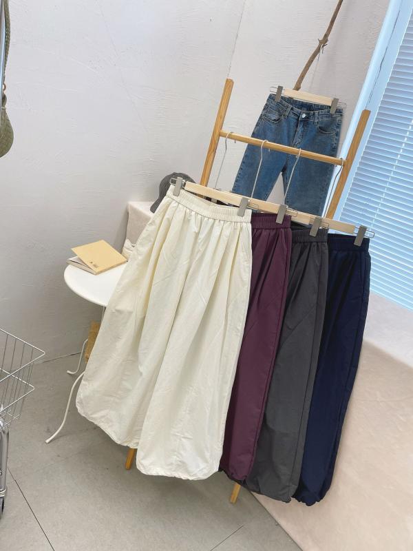クロップドパンツ レディース テーパードパンツ ・垢・垢? 薄っぺら ゆったり 遮肉 好いたらしい 心地好いズボン下 暗紫色 ?版 抽? 2025夏新作(x5)