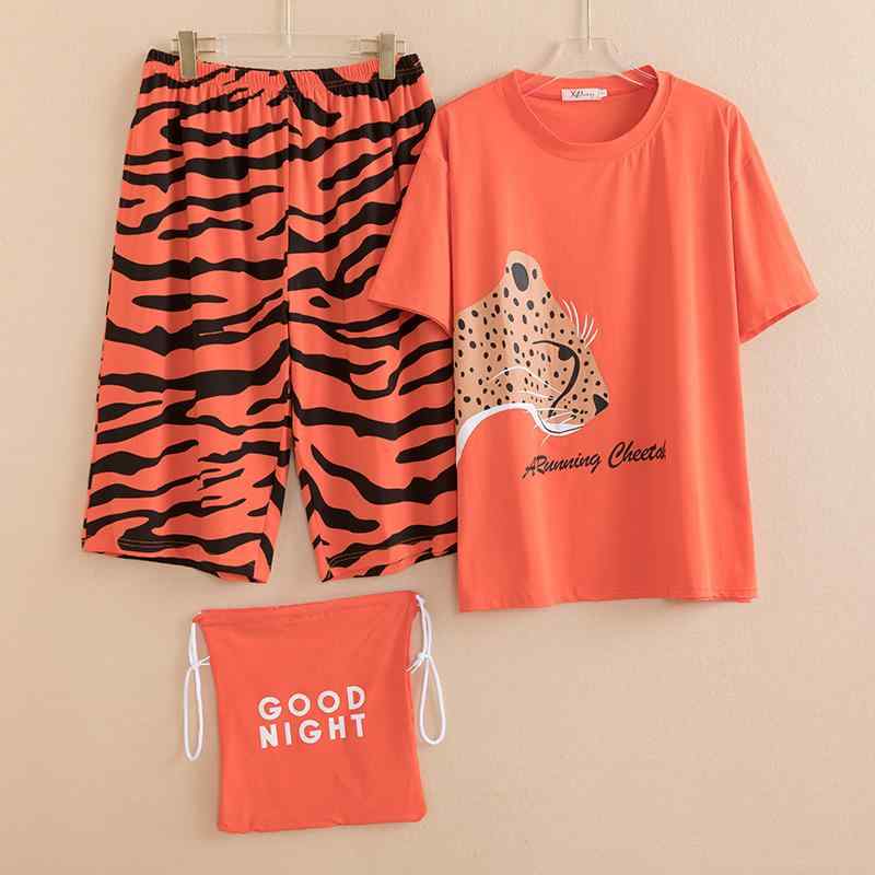 パジャマ レディース 春夏 薄っぺら セットアップ 長袖 ?? ? ?松 居家服 舒・疔 ??休? ??休?(x3)