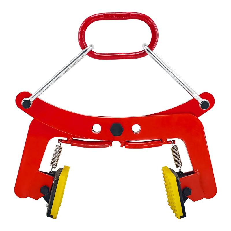 Howhite 石クランプ 300KG ダイアログボックス吊クランプ 石吊り具 開口部幅100粍-300粍 リフティングクランプ プレートクランプ 造園石 組みたてる用石 土木用石 大谷石 石 0.3t 吊具 はさむ つかむ 建築物組みたてる据えつける