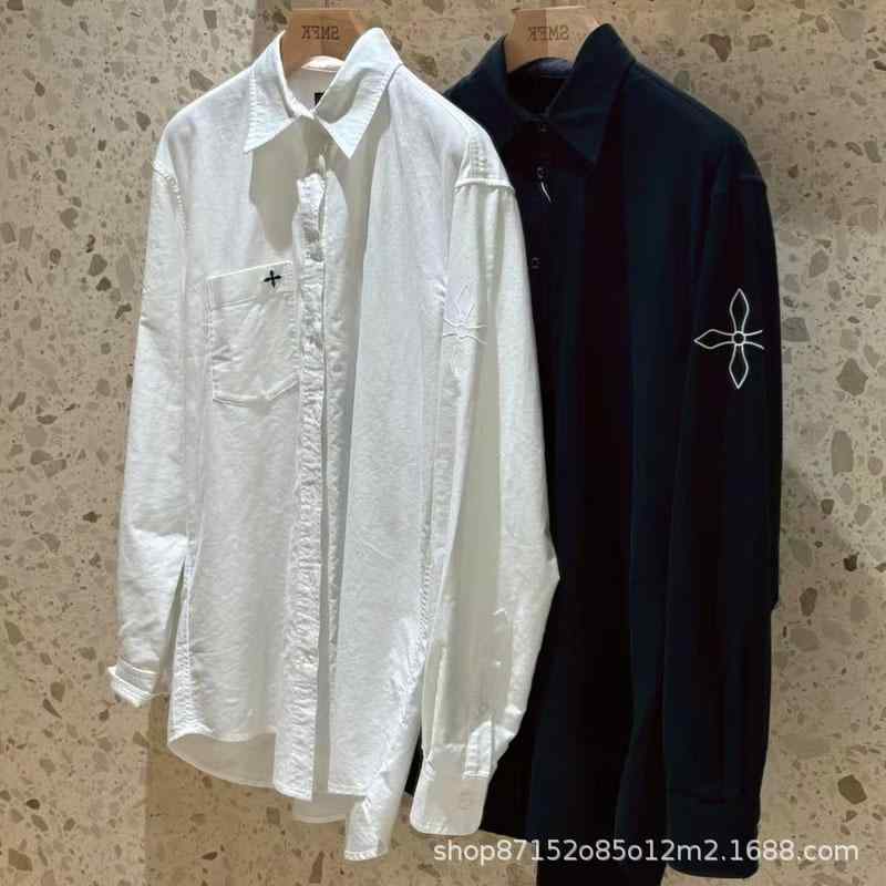 トップス 花柄 刺しゅう 長袖プルオーバー レディース 心地よい 年月 黒いこと 白いこと 黒いこと
