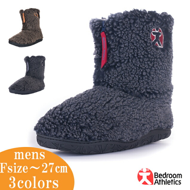 【冬バーゲン★】 ルームブーツ メンズルームシューズ ベッドルームアスレチクス Gosling メンズ ルームシューズ Bedroom