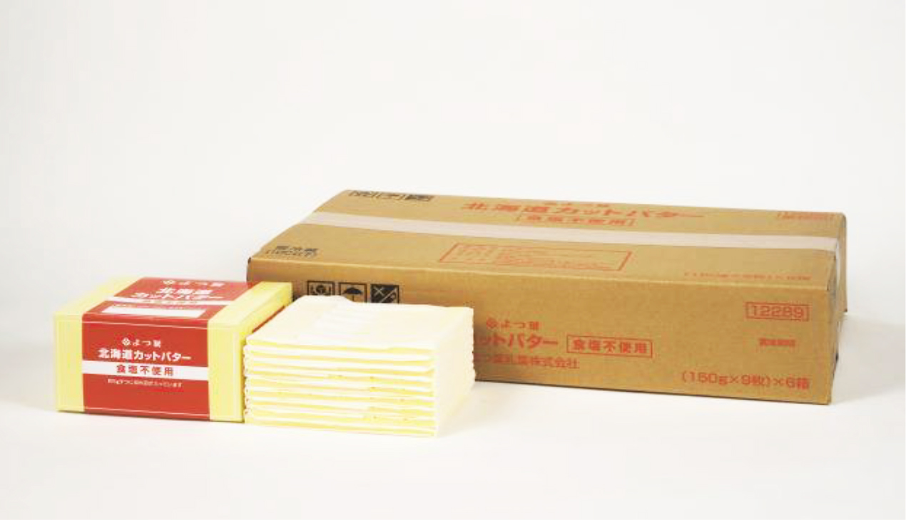 楽天市場 あす楽 業務用 よつ葉北海道カットバター食塩不使 150gx9枚 1箱 ビーライフショップ