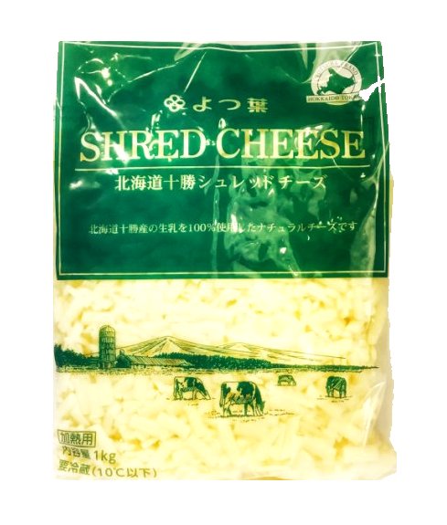 よつ葉シュレッドチーズ（ミックスチーズ）１ｋｇ×６袋