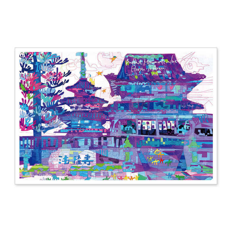 京都・奈良　寺院のポストカード 16点セット 京都・奈良寺院のポストカード 16点セット