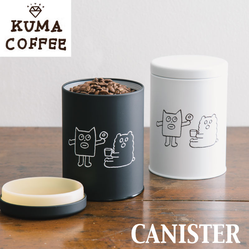 楽天市場 キャニスター 缶 コーヒー缶 Kuma Coffee コーヒー 但馬屋 Aiueo ギフト プレゼント 内祝い かわいい おしゃれ Akcc いろはショップオンライン