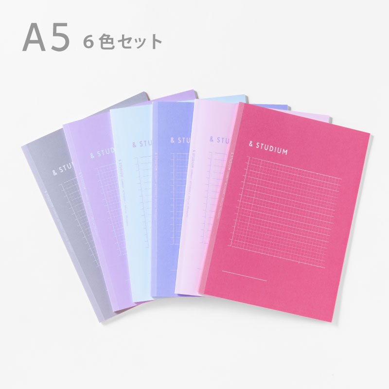 楽天市場】【3/5☆P5倍＆10%OFF】&STUDIUM SUMMARY NOTE BOOK【A5】6色