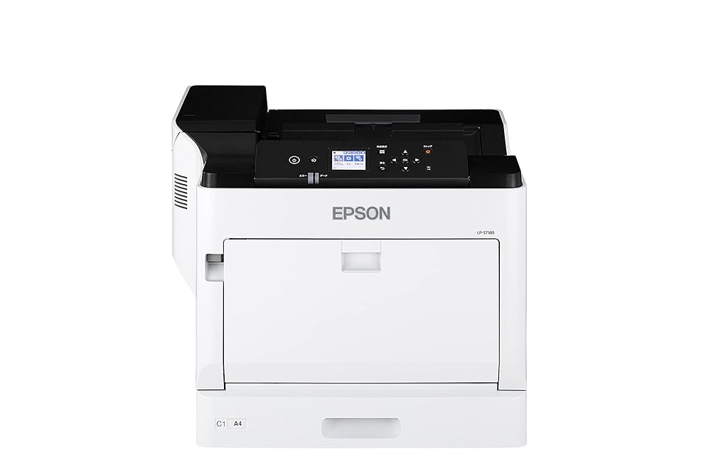 EPSON エプソン A3 カラーページプリンター LP-S7180 A3色つやレーザ印刷人 色つや モノクロ 約30枚/分（A4横）