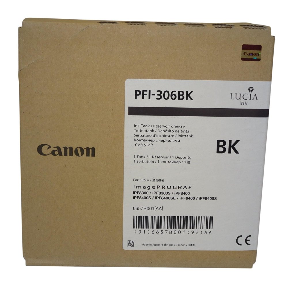 【訳あり 新品 純正】PFI-306BK [インクタンク ブラック 6657B001]