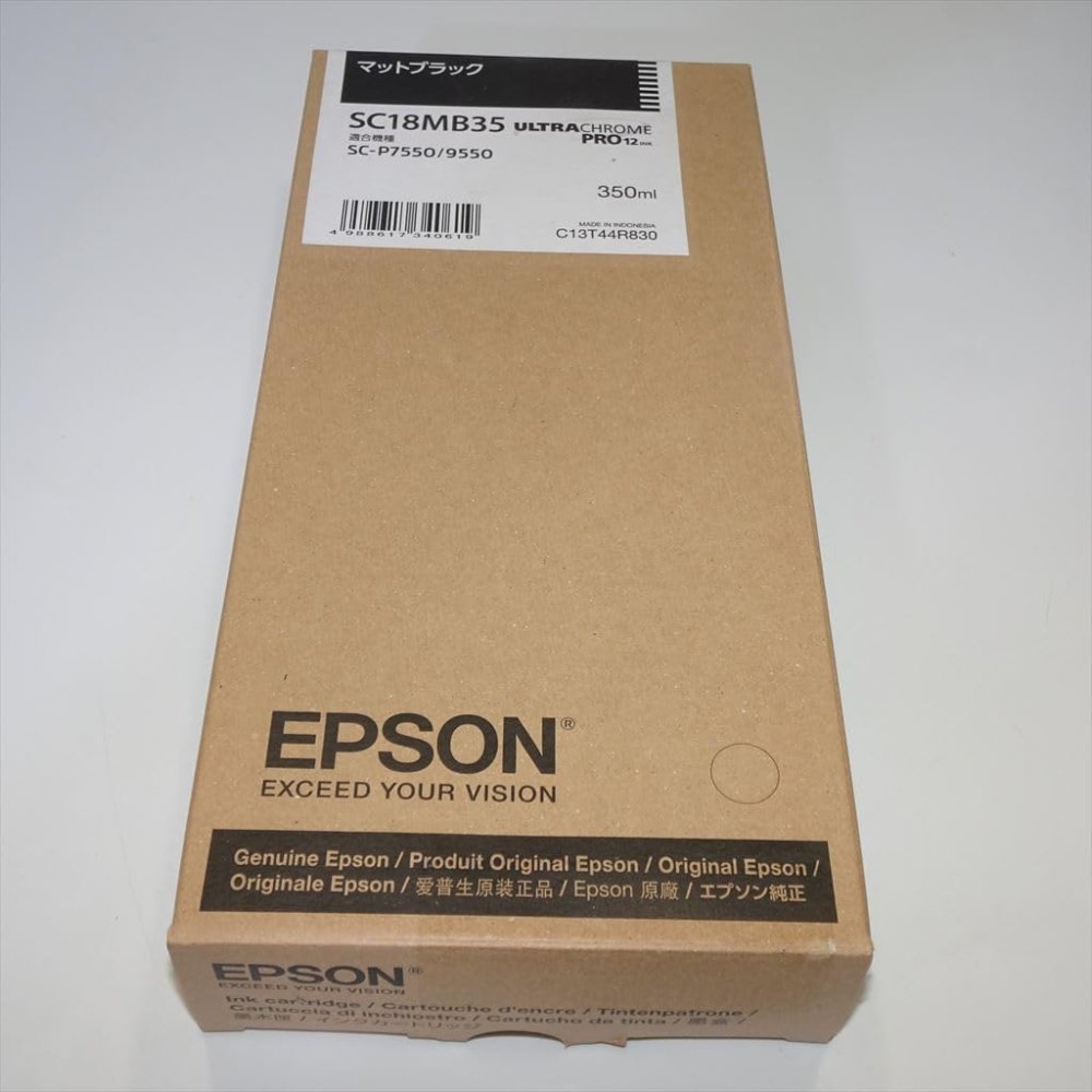 訳あり新品 純正品 エプソン EPSON SC18MB35 マットブラック