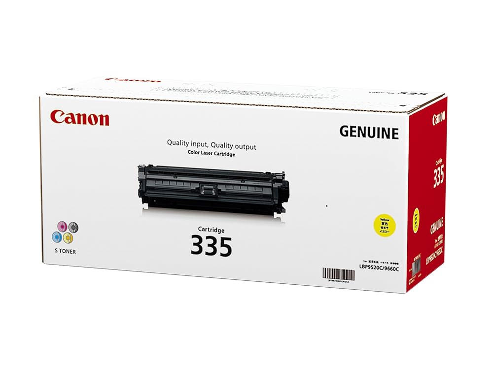 【純正品】キヤノン CANON トナーカートリッジ335 イエロー CRG-335YEL