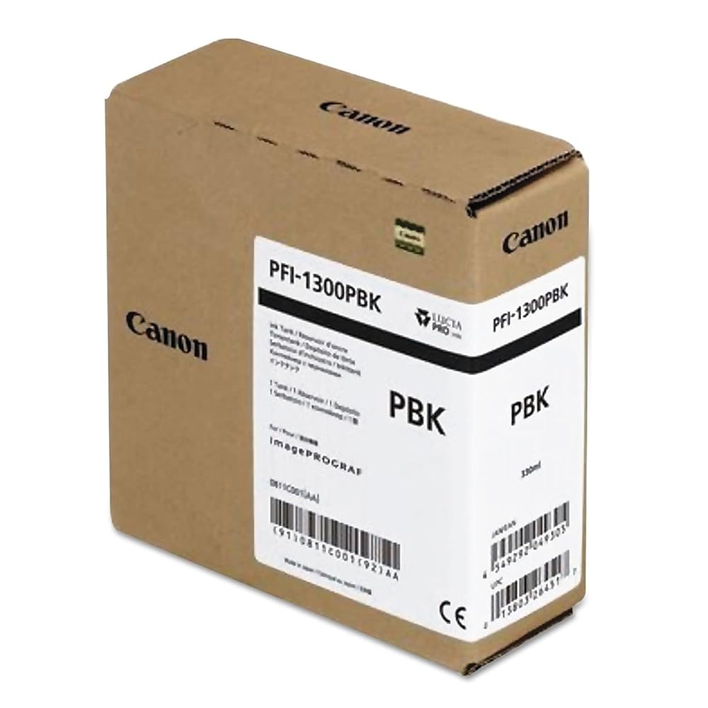 canon キヤノン 大判プリンタ インクタンク PFI-1300 MBK マットブラック 330ml