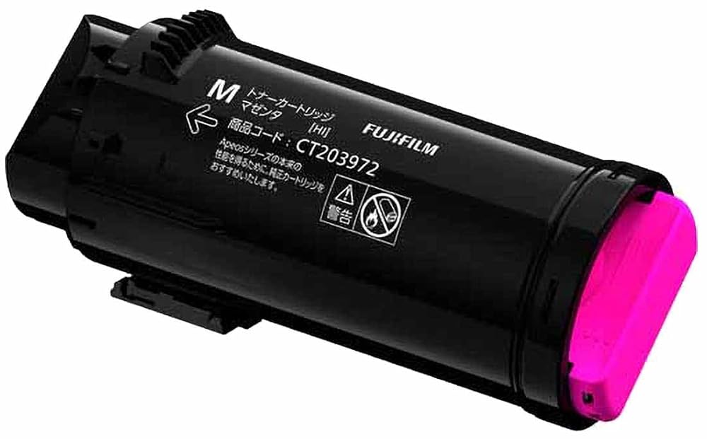【純正品】FUJIFILM 大容量トナーカートリッジ マゼンタ M CT203972｜ワールドエコー