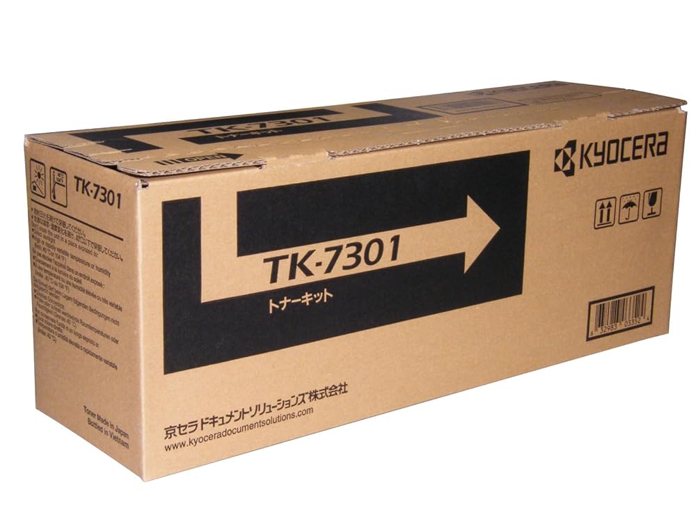 【純正品】京セラドキュメントソリューションズ TK-7301 ECOSYS P4040dn用トナーコンテナ 25000ページ | トナー カートリッジ トナーカットリッジ トナー交換 印刷 プリント プリンター