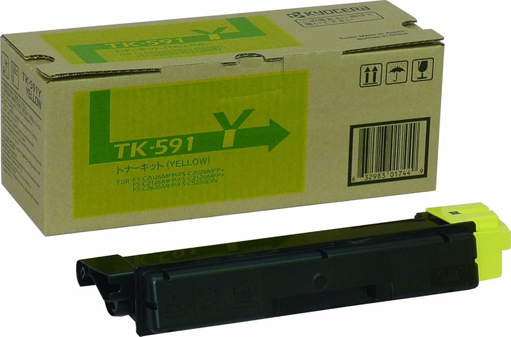 【純正品】KYOCERA トナー TK-591Y イエロー