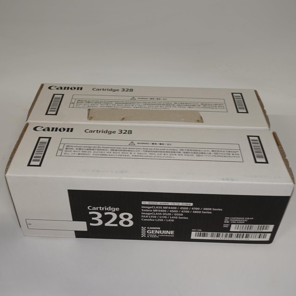 【訳あり 新品 純然たる】Canon トナーカートリッジ CRG-328 2本書き割り
