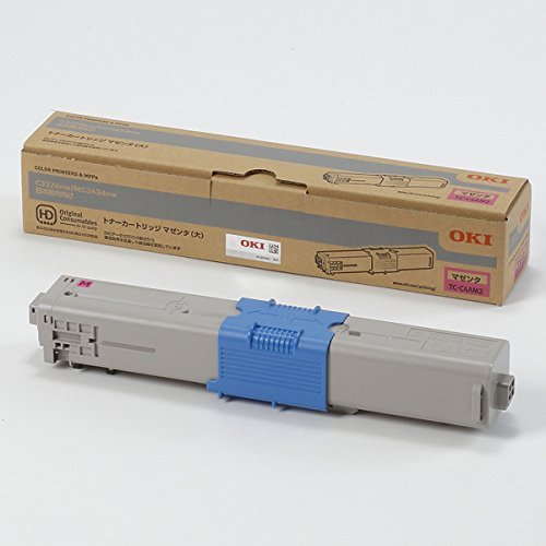 【純正品】沖データ トナーカートリッジ OKI TC-C4AM2 マゼンタ｜ワールドエコー 13,673円