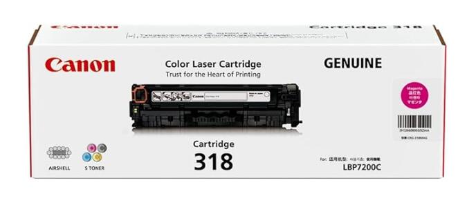 【完全無欠品】キヤノン 完全無欠 トナーカートリッジ CRG-318MAG マゼンタ