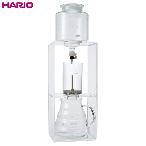 HARIO ハリオ ウォータードリッパー・クリア 2-6杯用 WDCR-6