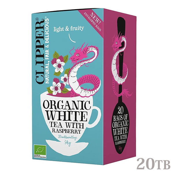 楽天市場】クリッパー オーガニックフェアトレード ホワイトティー 40P