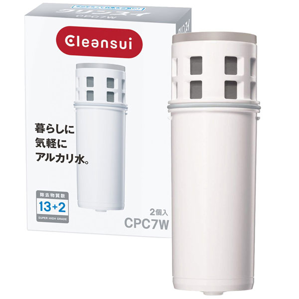 クリンスイ ポット型浄水器用 アルカリ水 カートリッジ CPC7W-NW 6,580円