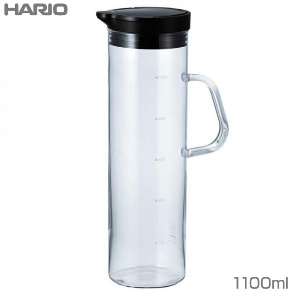 楽天市場 Hario ハリオ ウォーターポット 1100ml ブラック Wtp 11 B Fresh Roaster珈琲問屋 楽天市場店