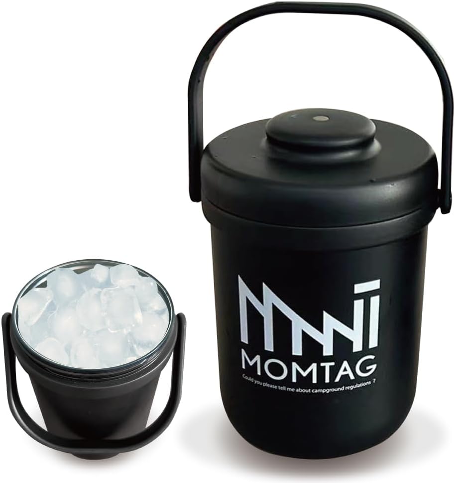 アイスベール UKアクリルアイスペールB 0.9L 168092 1個 三宝産業（直送品） - アスクル