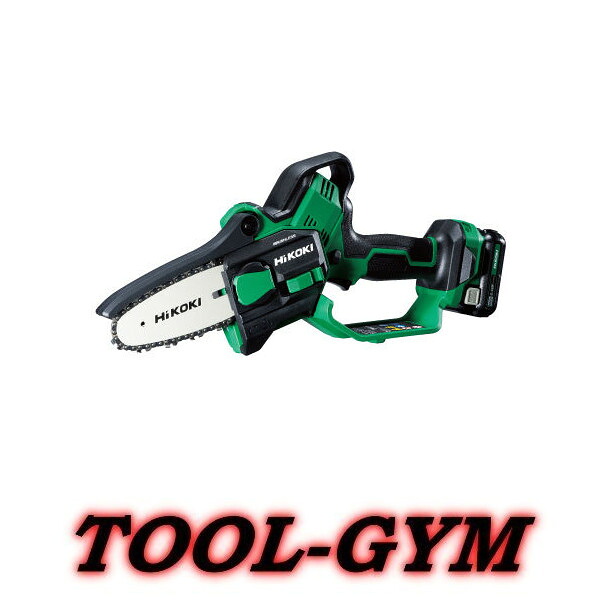 ハイコーキ[HiKOKI] 10.8V-2.0Ah コードレスミニチェンソー CS1210DD (BS)｜TOOL-GYM 店