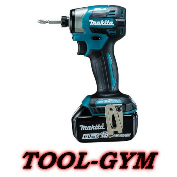 マキタ[makita] 18V-6.0Ah 充電式インパクトドライバ TD173DX（青）※充電器別売
