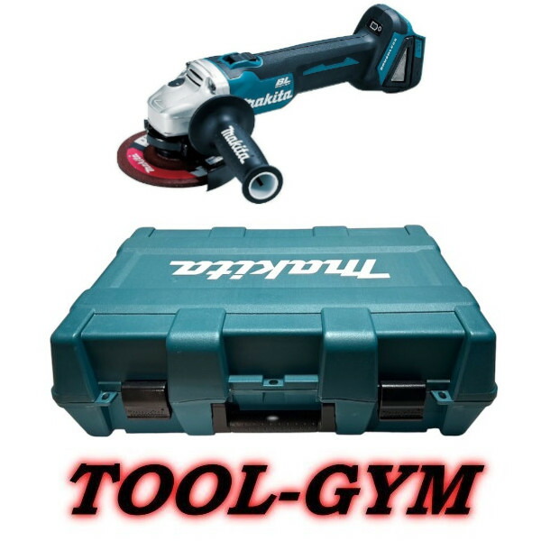 楽天市場】【ケース付】マキタ[makita] 18V 125mm 充電式ディスクグラインダ GA518DZ(本体＋ケース) : TOOL-GYM  楽天市場店