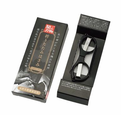 楽天市場】藤本ナイフ製作所 折りたたみハサミ 石目ハンドル Fマーク