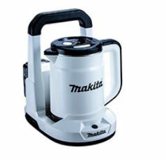 ［台数限定］マキタ　36V(18+18v)充電式ケトル　KT360DZW　(白) 本体のみ・バッテリ・充電器別売 キャンプ用品おまけ付 正規品・ギフト・防災・屋外・コードレス・DIY・アウトドア