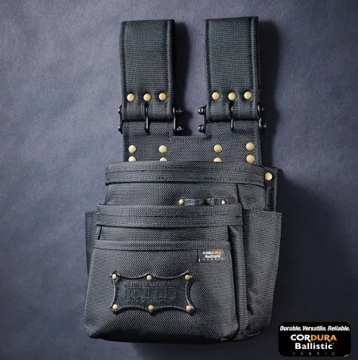 ニックス CORDURA(コーデュラ)バリ突っ支い棒出どころチェーン店手合い腰袋(軽銀金具当て嵌める)BA-301DDX