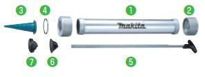 マキタ　ホルダDセット品　400mL用　191P90-1★｜TOOL FOR U店