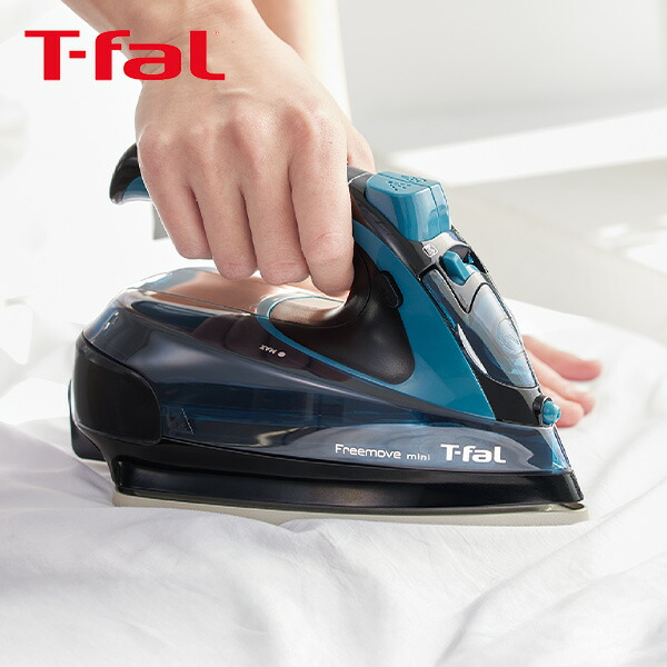 【SS押さえる 抽せんで最大限度100%Pうしろ側】T-FAL ティファール フリームーブ ミニ 6430（標準尺度ひな形）FV6430J0【コードレススチームアイロン ハンデ鉄 水蒸気鉄 コードレス鉄 チタンかけ面 一般受け 差し上げ物 家電】