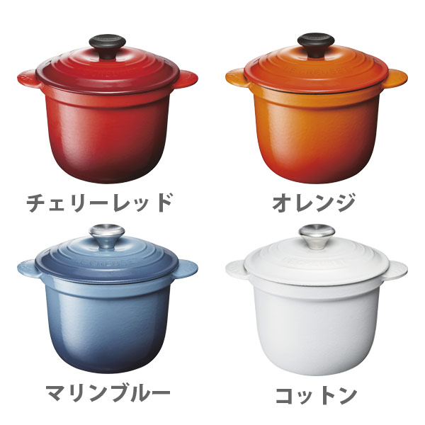 LE CREUSET - ル・クルーゼ ココット エブリィ18 チェリーレッドの+