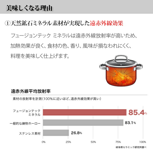 WMF ヴェーエムエフ フュージョンテック ミネラル ローキャセロール