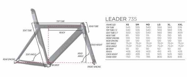 LEADER®︎ リーダーバイク 735TR L BLACK 560mm 自転車・サイクリング