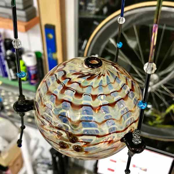Liquid Glass Studio リキットグラススタジオ　Glass Oil Candle グラスオイルキャンドル 007【パイレックスガラス】【ハンドメイド】【made in USA】