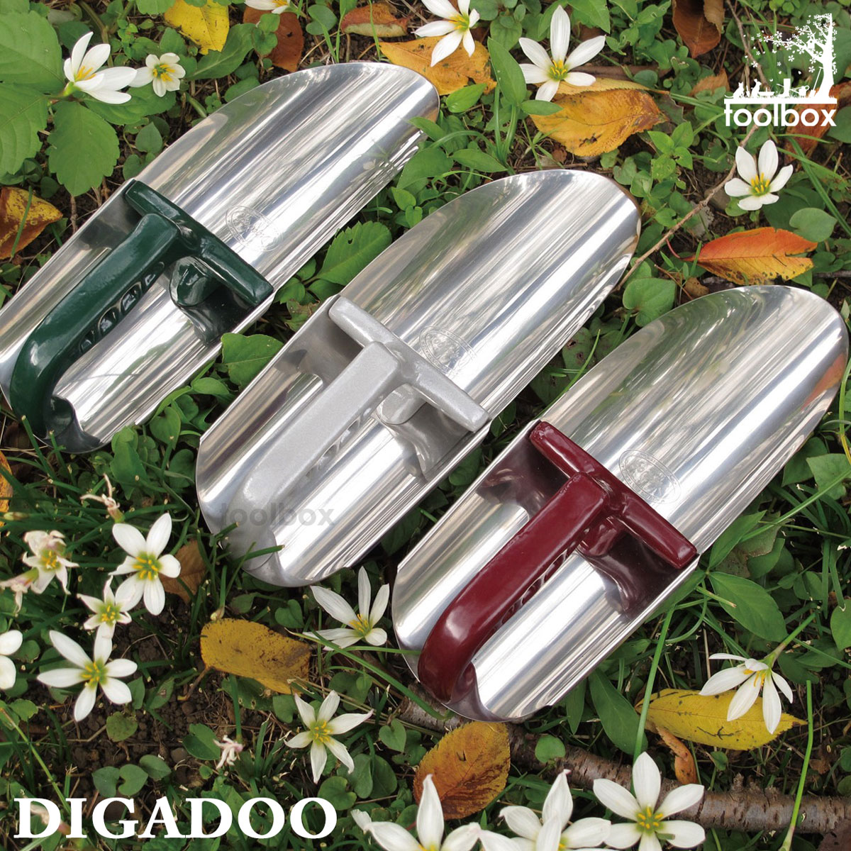 【Digadoo デイガドゥー ハンドスコップ（ハンドシャベル）】DIGADOO 万能スコップ ガーデンツール 園芸道具 土堀り 土均し 土起こし おしゃれ 高品質 バラの手入れ　Garden&Garden2020秋号掲載　24年春