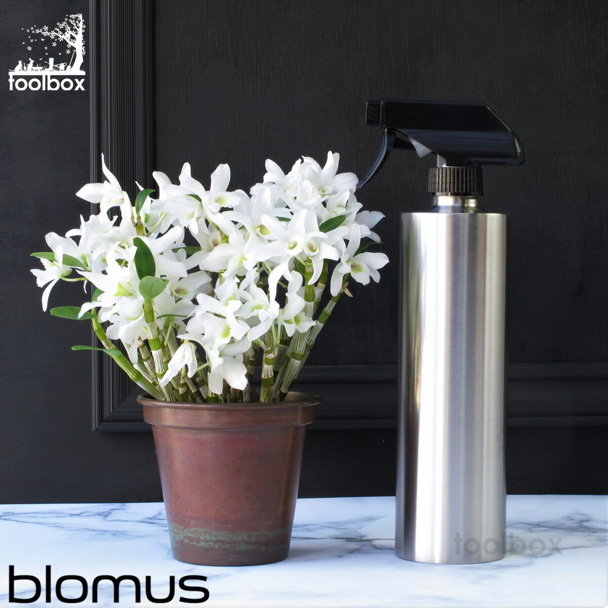 楽天市場 Blomus ステンレス スプレーボトル Greens 0 5リットル おしゃれ 植物用霧吹き 園芸用スプレーボトル 観葉植物 室内園芸 インテリア ミスト 庭道具屋 Toolbox 園芸用品