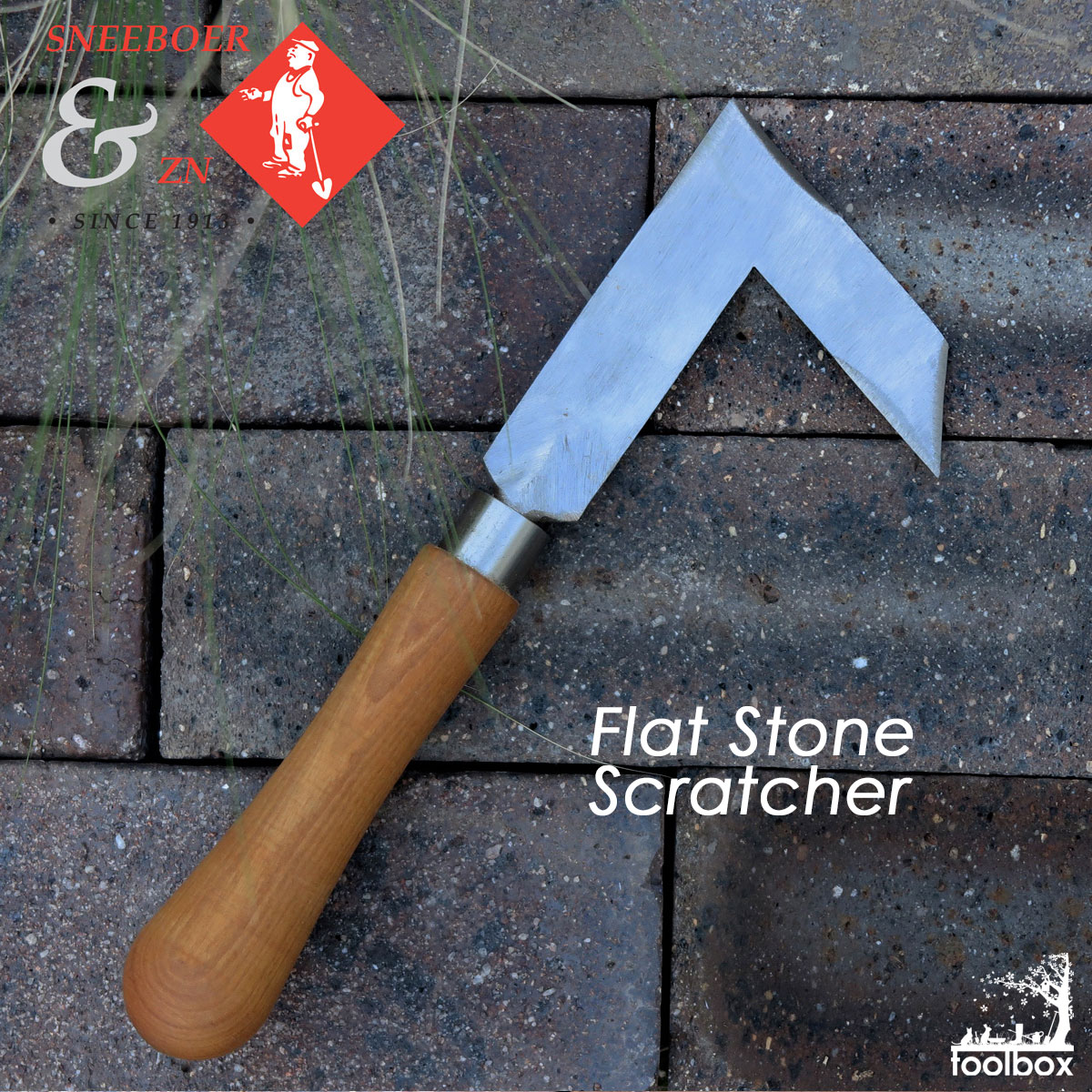 楽天市場 オランダ王室御用達 Sneeboer スネーブール 鍛造ステンレス 石畳 レンガ 除草ナイフ Flat Stone Scratcher 8512 ペイビングナイフ 目地 草取り 園芸用品 雑草取り ガーデンツール ギフト対応 庭道具屋 Toolbox 園芸用品