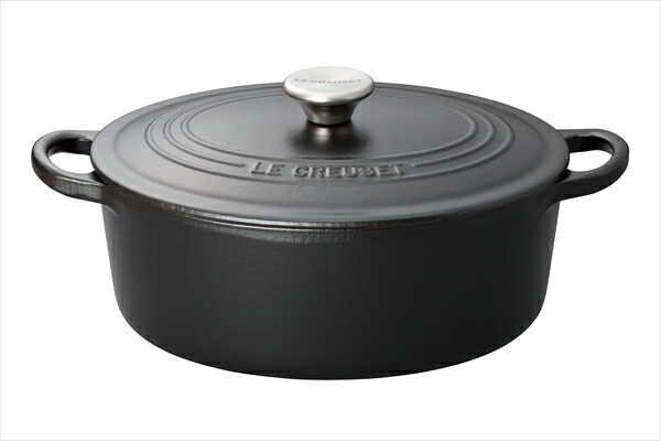 ル・クルーゼココット・オーバル２１０２ [ ２５マットブラック ] AKK9301 [ 1-0086-0201 ]｜ダイレクトコム ～Smart-Tool館～ 23,602円