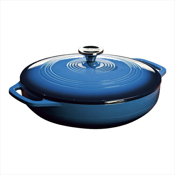 ロッジエナメルキャセロール [ ＥＣ３ＣＣ３３青色 ]  AEN0501 [ 1-0066-0601 ] 鍋-キッチン用品・食器・調理器具-その他