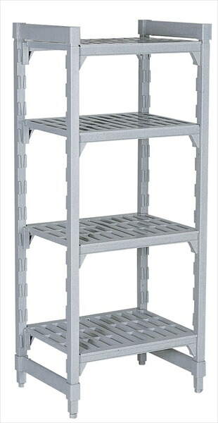 CAMBRO(キャンブロ) ４６０涼み台型 カムシェルビングセット [ ４６×１２２×Ｈ１８３糎 ４段 ]   DKY3147 [ 1-1202-0253 ]
