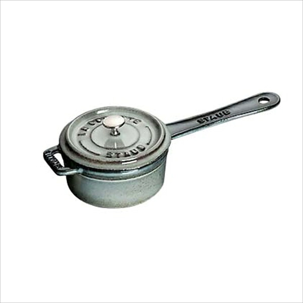 STAUB(ストウブ) ストウブ　スモール　ソースパン　１０cm [ ４０５０９－５３６　グレー ] RST4903