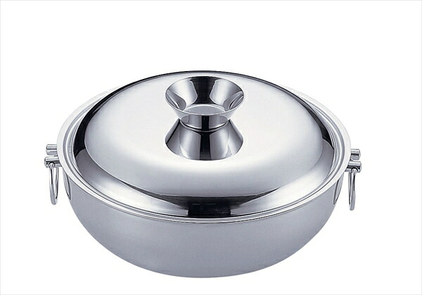 YUKIWA ＵＫ１８&minus;０しゃぶしゃぶ鍋 [ ２５cm ] QSY8802 [ 1-2112-0702 ]｜ダイレクトコム ～Smart-Tool館～